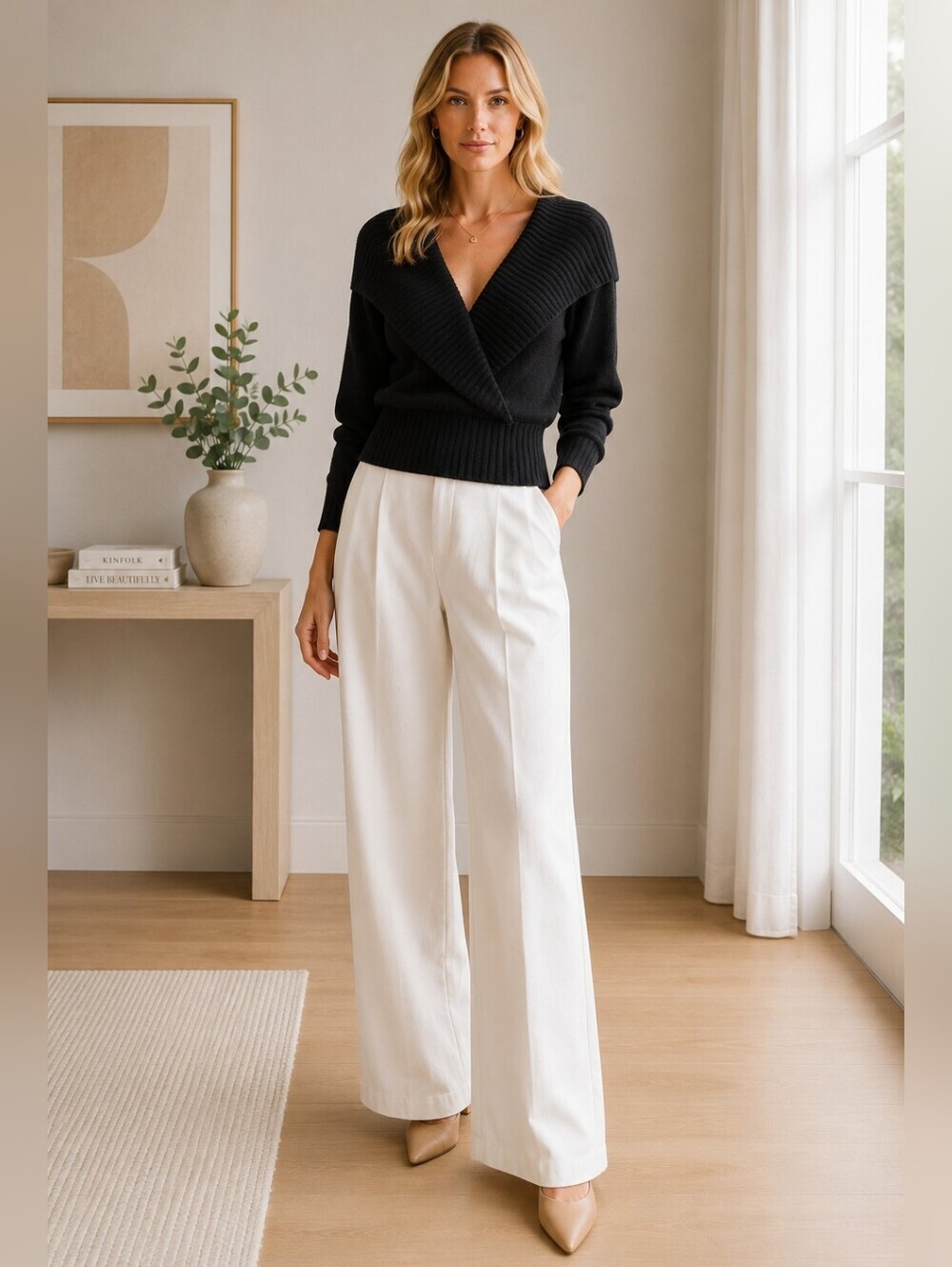 ALVIN VALLEY Clothier Cashmere Sweater